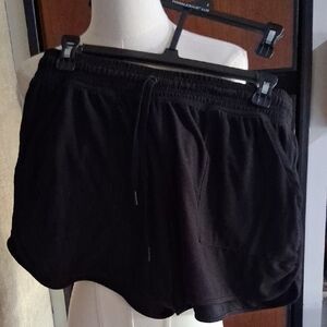 Athletic Works Black Workout Shorts